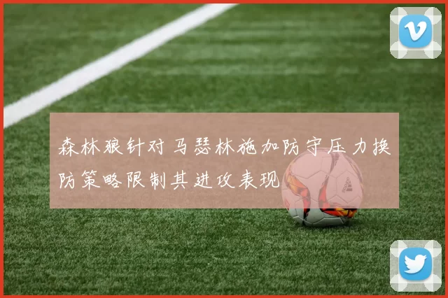 森林狼针对马瑟林施加防守压力换防策略限制其进攻表现